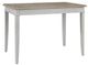 American WoodCrafters Beach Comber 5-Piece Brown/Weathered White Counter Dining Set -1