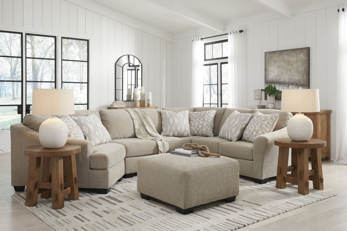 Brogan Bay Oversized Accent Ottoman - Cork Brogan Bay Oversized Accent Ottoman - Cork