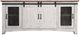 International Furniture Direct Pueblo White 80" TV Stand-0