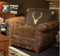 Marshfield Furniture Woodland Brown/Dark Brown Chair-0