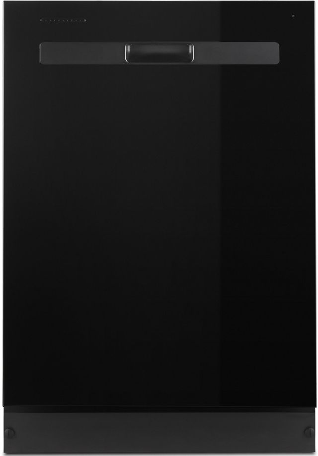 Whirlpool® 4 Piece Black Electric Kitchen Package-2