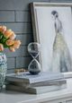 A & B Home Ferdinand Black 30-Minute Hourglass-3