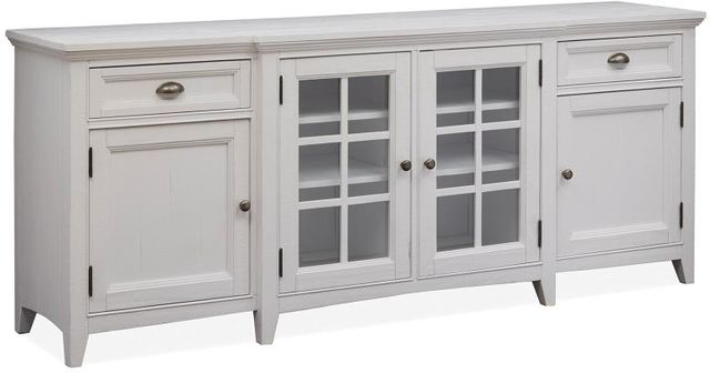Magnussen Home® Heron Cove Chalk White 80" Console-3