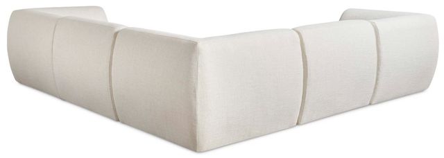 Bassett® Furniture Clyde 2-Piece White L-Shaped Sectional Set-3