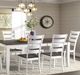 Intercon Kona Gray/White Ladder Back Dining Side Chair-1