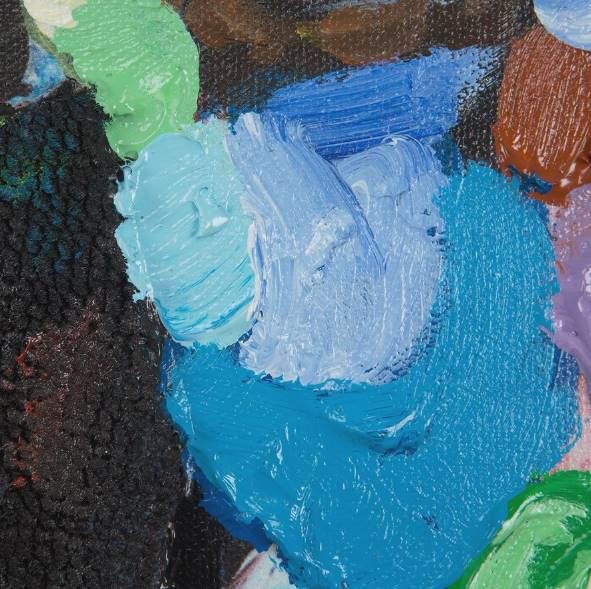 YHD Horse of an Abstract Color Wall Art-3