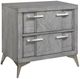 Bernards Aries 4-Piece Gray Queen Panel Bedroom Set-3