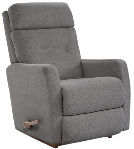 La-Z-Boy® Lennon Granite Manual Rocking Recliner | Dewey Furniture