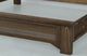 International Furniture Direct Town Brown/Gray Queen Platform Bed Footboard with Rails-4