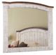 International Furniture Direct Pueblo White Mirror-0