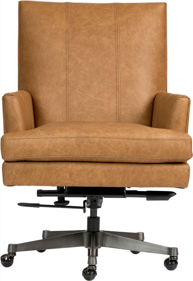 aspenhome® Adler Venetian Caramel Executive Chair-3