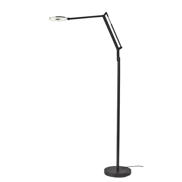 Adesso® Gordon Black Led Floor Lamp-0