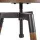 Olliix by INK+IVY Brown Frazier Adjustable Counter Stool-2
