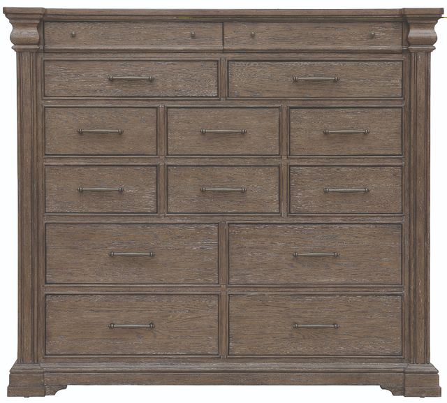 Pulaski™ Hickory Creek Natural Bark 14-Drawer Master Chest-1