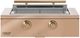 Caliber™ Rockwell 2-Burner Champagne Built-In Natural Gas Grill with Gold Hardware-0