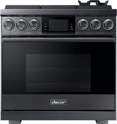 Dacor® Contemporary 36" Graphite Stainless Steel Pro Style Natural Gas Range