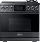 Dacor® Contemporary 36" Graphite Stainless Steel Pro Style Natural Gas Range-0