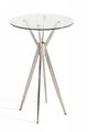 VIG Furniture Modrest Kaitlyn Stainless Steel Glass Bar Table-0
