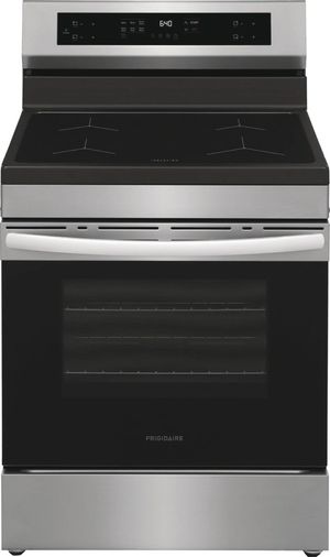 Frigidaire® 30" Stainless Steel Rear Control Freestanding Induction Range