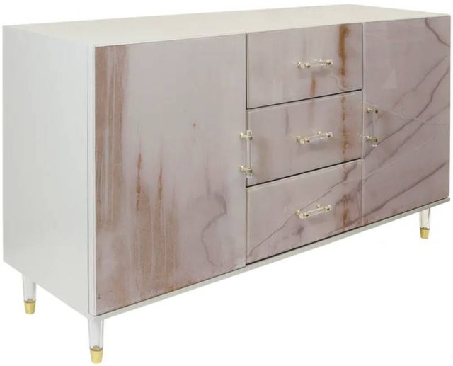 Stylecraft Austin Allen James Melody Washed/White Credenza-0