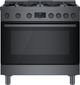Bosch® 800 Series 36" Black Stainless Steel Pro Style Gas Range-0