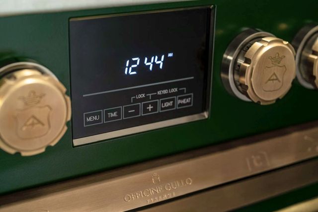 Officine Gullo Fiorentina 60" Custom Color Pro Style Induction Range with Solid Door-3