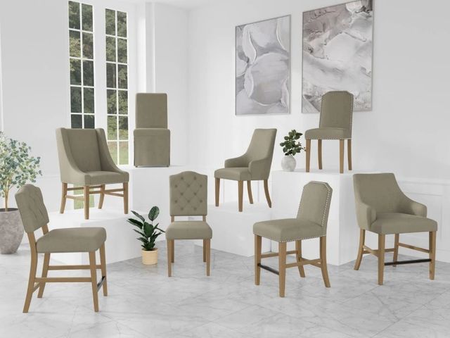 Riverside Furniture Mix-N-Match 2-Piece Sand Upholstered Counter Stool Set-1