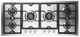 Ilve® Panoramagic 48'' Stainless Steel Liquid Propane Gas Cooktop with Satin Trim-0