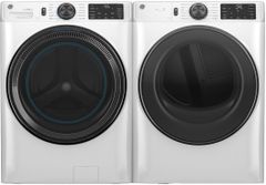 GE® White Front Load Laundry Pair