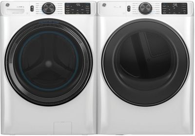 GE GFW655SSVWW GFD65ESSVWW Laundry Pair