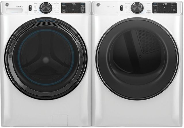GE® White Front Load Laundry Pair