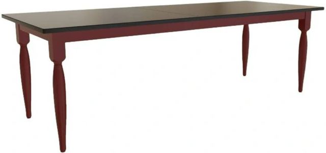 Mavin Customizable 38" x 84" Rectangular Extendable Dining Table with 12" Leaf-0