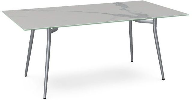 Amisco Customizable Alys 72" Italian Porcelain Top with Rectangular Table Base-0