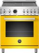 Bertazzoni Professional Series 30" Yellow Free Standing Electric Range-0