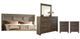 Signature Design by Ashley® Juararo 5-Piece Dark Brown Queen Panel Headboard Bedroom Set-0