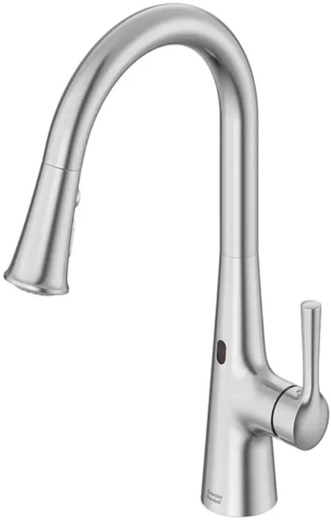 American Standard Southport Stainless Steel Single-Handle Pull-Down Dual Spray Kitchen Faucet-1