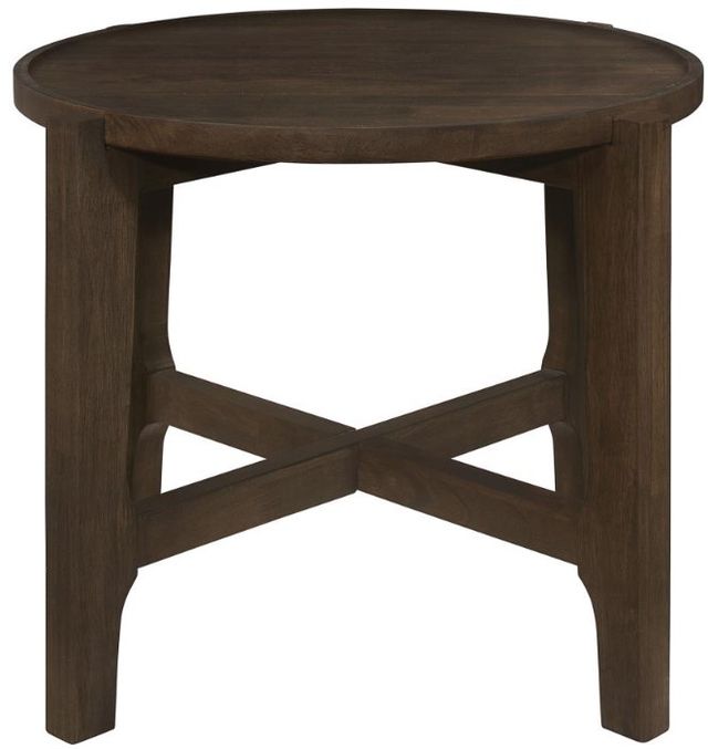 Coaster® Cota 3-Piece Dark Brown Occasional Table Set-2