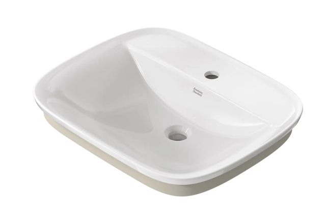 American Standard Aspirations White Drop-In Sink Center Hole Only-2
