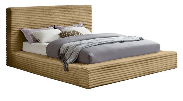 Meridian Furniture Dexter Camel Full Upholstered Panel Bed-0