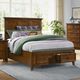 Intercon San Mateo Tucsan Youth Full Panel Storage Bed-1