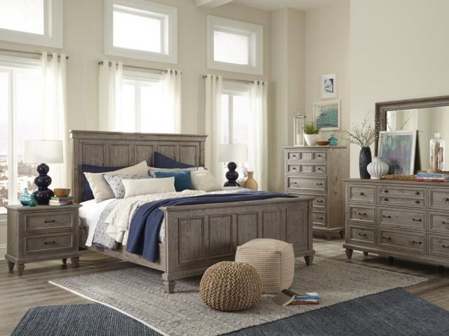 Magnussen Home® Lancaster Dovetail Grey Gentleman's Chest-2