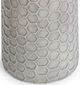 Classic Home Delaine Light Gray Concrete Outdoor End Table-3