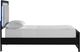 Signature Design by Ashley® Maeling Black Youth Twin Upholstered Panel Bed-3