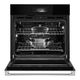 Jennair® NOIR™ 30" Stainless Steel Single Electric Wall Oven with MultiMode® True Convection with Smooth Glide Flat-Tine Racks-2