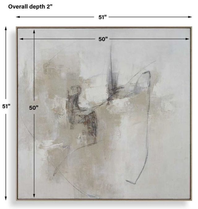 Uttermost® Still Crossing Abstract Painting-3