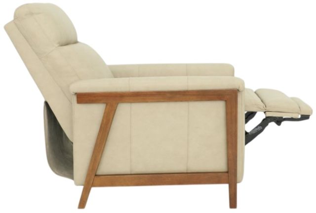 BarcaLounger® Lewiston Cashmere Stone Leather Manual Recliner-1