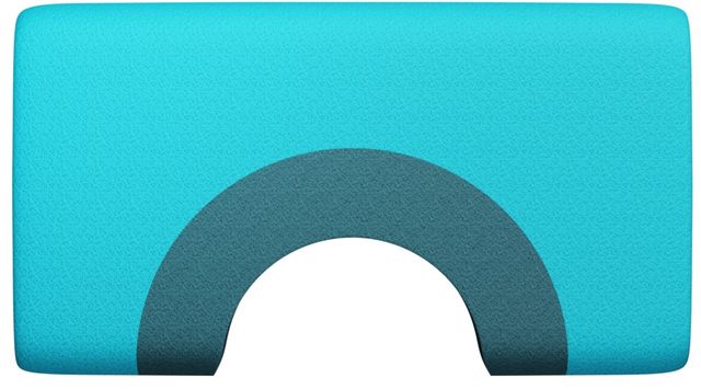 Blu Sleep Ceramo Surround Queen Pillow-1