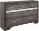 Homelegance® Luster Gray Dresser-0