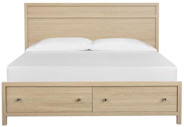 Magnussen Home® Merrifield Sandstone Beige King Panel Storage Bed-1