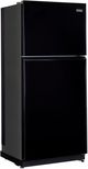 Unique® Appliances 35" 19 Cu. Ft. Black Propane Top Freezer Refrigerator-2